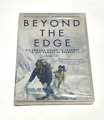 #ad BEYOND THE EDGE 2013 DVD Sir Edmund Hillary Summit Everest NEW SEALED $34.99
