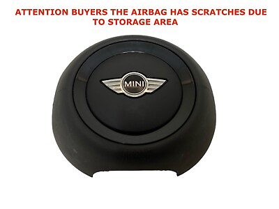 #ad 2011 12 13 14 15 2016 Mini Cooper Countryman driver wheel airbag BLACK $150.00