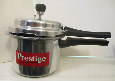 #ad Prestige IS:2347 India Aluminum Pressure Cooker Popular 3Litre Liter 3 Quarts $29.90