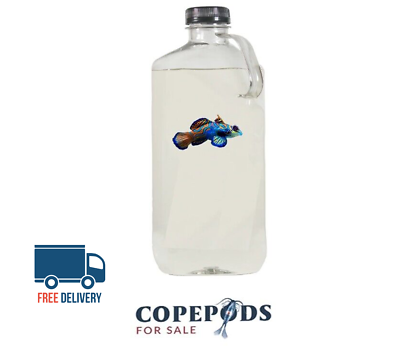 #ad 32oz Copepods Free Fast Shipping With phyto in bottle 4 Species $25.99