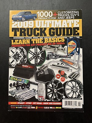 #ad #ad Ultimate Parts Guide for Trucks Magazine 2009 Suspensions Intakes Accessories $5.12