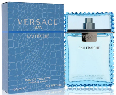 #ad Eau Fraiche By Versace 3.4 oz 100 ml Eau de Toilette Brand New Sealed In Box $33.99