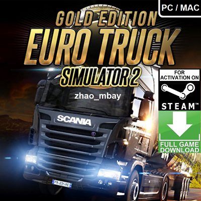 #ad Euro Truck 2 Simulator GOLD EDITION PC MAC Steam Key GLOBAL Fast Delivery $35.48