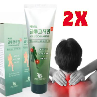 #ad 2 Tubes x Korean Glucosamine Joint Massage Cold Oil 150ml Dau lanh giam dau $29.89