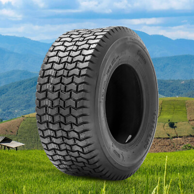 #ad 16x6.50 8 Lawn Mower Tires Heavy Duty 4Ply 16x6.50x8 Tubeless Turf Garden Tyres $30.99