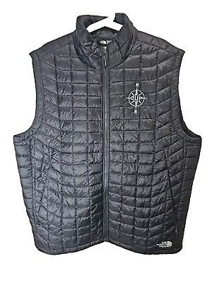 #ad The North Face Vest Mens L Black Trek Thermoball ECO Quilted $24.95