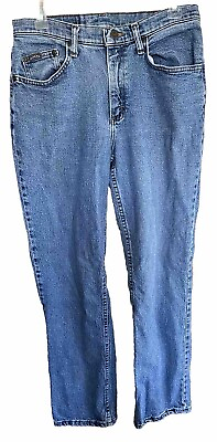 #ad lee riders jeans vintage size 10 ? Women’s 30 28.5 Medium Wash Exc Condition $12.99
