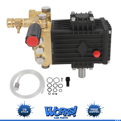 #ad Power Pressure Washer Pump 24mm Solid Shaft 3600PSI Belt Drive $163.49