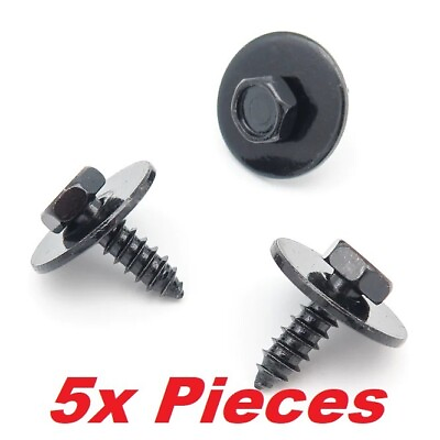 #ad BMW Hex Screw with Washer Under tray wheel arch Mounting Screw 07147129160 5pcs GBP 4.75