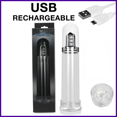 #ad Electric Vacuum Penis Pump for ED Male Enhancement Erectile Enlarger 3 Speed E7 $30.00