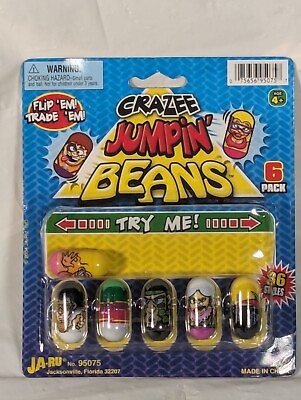 #ad #ad Set Of 2 Mighty Beanz 2 Jumping Beans 6 pack Flip Trade C $39.99