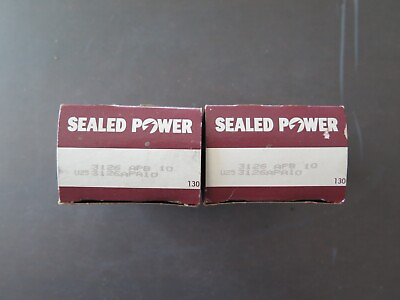 #ad Sealed Power Engine Connecting Rod Bearing 3126 APB 10 Lot of 2 Pairs 6D 7 $27.00