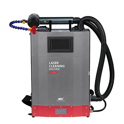 #ad US Used Portable 100W Laser Cleaner Rust Paint Graffiti Removal Machine 110V $8075.00