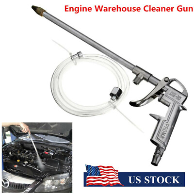 Car Air Pressure Engine Warehouse Cleaner Gun Sprayer Dust Oil Washer Tool amp;Hose $16.89