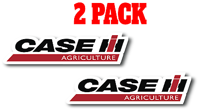 #ad Case IH Agriculture Premium Vinyl Decal Sticker 2 Pack Farm Equipment Logo $6.95