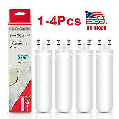 #ad 1 4pc Fit Frigidaire WF3CB Refrigerator PureSource 3 Water amp; Ice Filter US Stock $21.74