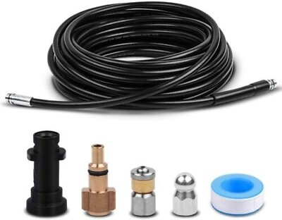 #ad Pressure Washer Drain Pipe Hose Cleaning Kit For Karcher K2 K7 Series LAVOR $36.39