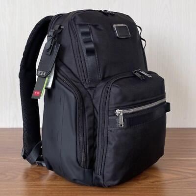 #ad #ad TUMI ALPHA BRAVO SEARCH Backpack 232789D Nylon Black NEW High Function F S $252.79