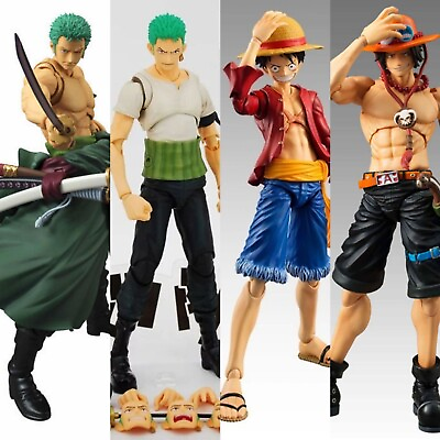#ad Anime One Piece Zoro Luffy Ace PVC Action Figure Model Toys Collection Xmas Gift $28.69