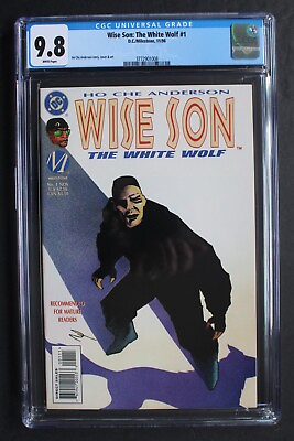 #ad WISE SON: THE WHITE WOLF #1 1st SOLO 1996 Blood Syndicate DC Milestone CGC 9.8 $295.00