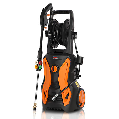 #ad Stream 2000W High Pressure Washer 3600 PSI with 5 Nozzle Portable Cleaning Patio $109.99