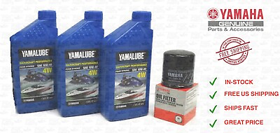 #ad #ad YAMAHA Oil Change Kit OEM Filter VX Deluxe Sport Cruiser VX110 5GH 13440 80 00 $42.95