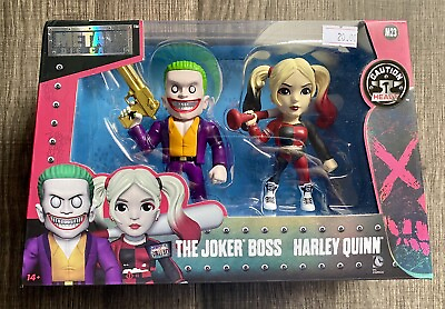 #ad DC Comics Jada Toys Metal Die Cast Boss Joker And Harley Quinn Suicide Squad $19.99