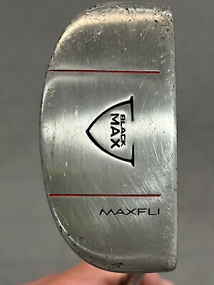 #ad Maxfli Black Max Putter Milled Face 30” Right Hand $19.99