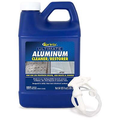 #ad Ultimate Aluminum Cleaner amp; Restorer Aluminum Boat Cleaner Perfect $33.21