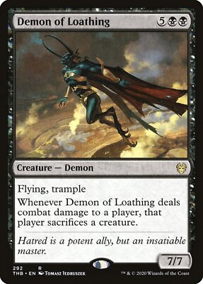 #ad #ad Demon of Loathing Theros Beyond Death Magic MTG $1.45