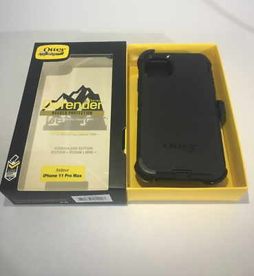 #ad OtterBox Defender Series Case amp; Holster for iPhone 11 Pro Max Screenless $9.89