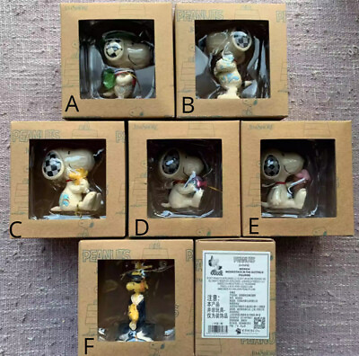 #ad 1PC ENESCO Jim Shore Peanuts Snoopy Cartoon Figurine Statue Collection Gift $47.99