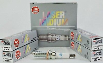 #ad Set of 4 Genuine NGK 97506 Laser Iridium Spark Plugs SILZKBR8D8S Ship from US $24.99