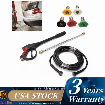 #ad #ad For Craftsman High Pressure Power Washer Spray Gun Wand Hose Kit With 5 Tips NEW $37.00