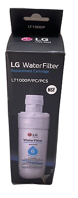 #ad Refrigerator Replacement Sealed LG Water Filter LT1000P NSF42 Open Box $12.50