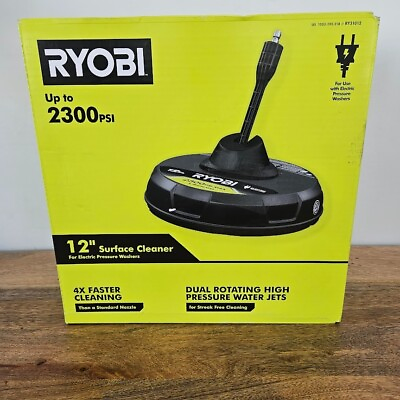 #ad Ryobi 12quot; 2300 PSI Electric Pressure Washers Surface Cleaner RY31012 $34.99