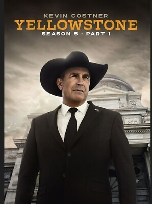 #ad #ad Yellowstone Season 5 part 1 8 episodes DVD 4 Disc Brand New amp; Sealed $10.50