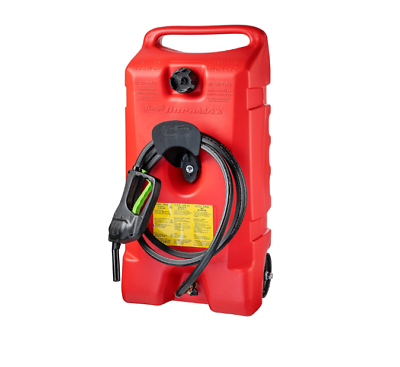 #ad Scepter Flo N#x27; Go Duramax 14 Gallon Gas Fuel Tank Container Caddy with Pump Red $108.59