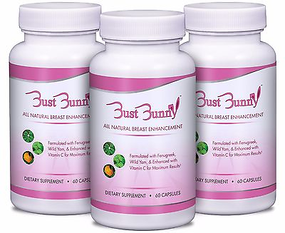 #ad #ad As Seen on TV BUST BUNNY Breast Enhancement Pills 3 Month Supply $49.99