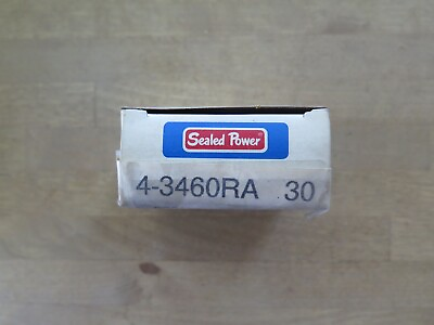#ad Sealed Power Engine Connecting Rod Bearing 4 3460RA 30 7D 5 1 $12.00