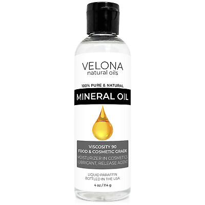 #ad Velona Food Grade Mineral Oil 90 4oz Cutting Boards Countertops Butcher Blocks $7.52