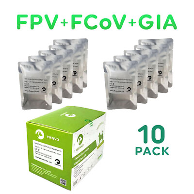 #ad 10Pcs FPVFCOVGIA Combined Rapid Test For Cats Care Health Home Kit $59.00