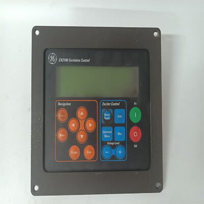 #ad IC752SPL013 BA GE Ex2100 Excitation Control Interface Panel $2786.00