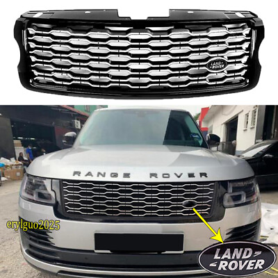 #ad Grill For Range Rover L405 Vogue 2013 2017 Front Grille 2018 Facelift Style Mesh $134.99