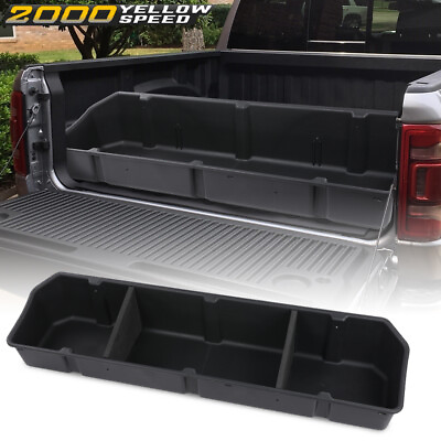 #ad Truck Bed Storage Cargo Organizer Fit For Dodge Ram 1500 Pickup 19 23 Container $73.52