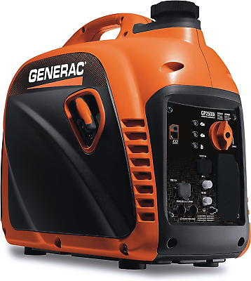 #ad Generac 8251 Gp2500I 2500 Watt Gas Powered Portable Inverter Generator Compac $677.30