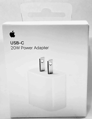 NEW Genuine Apple 20W USB C Wall Power Adapter NOT FAKE Charger iPhone 🍎 SEALED $17.49