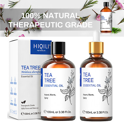 Tea Tree Essential Oil 100% Pure Natural Therapeutic Oil for SkinToenail Fungus $13.99