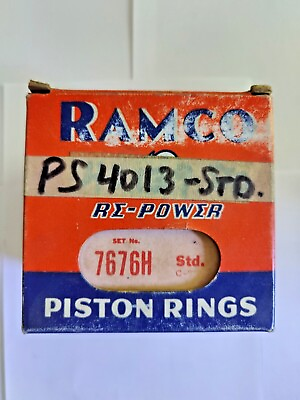 #ad #ad 1958 66 Ford 332 352 V8 piston ring set TRW RAMCO #: 7676M STD 4quot; bore $70.00