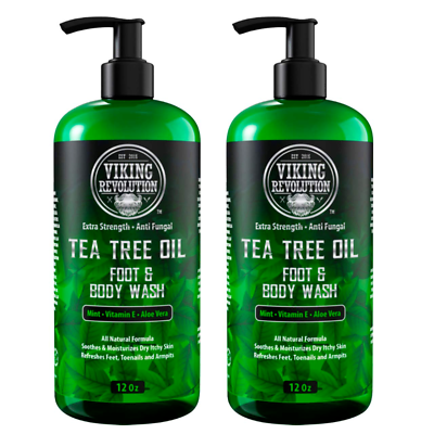 #ad #ad Antifungal Tea Tree Oil Body Wash Soap For Men Help Athlete Foot Strength 2 Pack $32.99